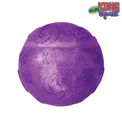 KONG SQUEEZZ HIŞIRTI SESLİ KÖPEK OYUN TOPU LARGE 8 CM