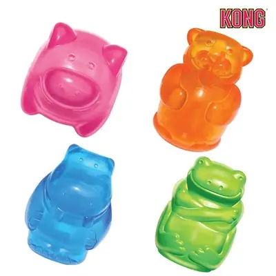 KONG SQUEEZZ JELS SESLİ KÖPEK OYUNCAĞI LARGE 10 CM