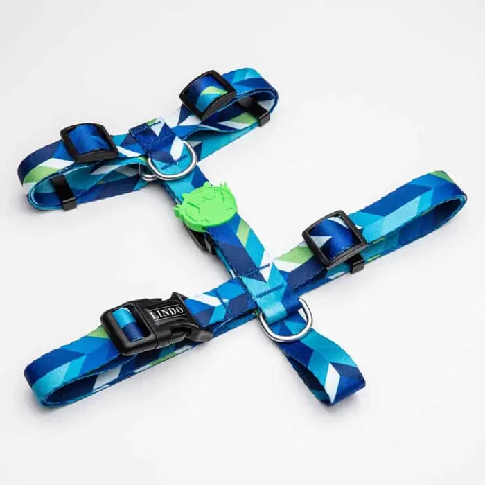 LİNDO BLUE DREAM H TİPİ KÖPEK GÖĞÜS TASMASI SMALL