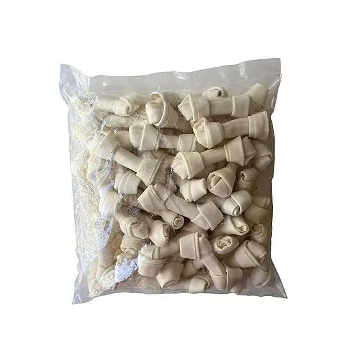 LİON PET BEYAZ DÜĞÜM KEMİK KÖPEK ÖDÜLÜ 10-15GR 100 ADET