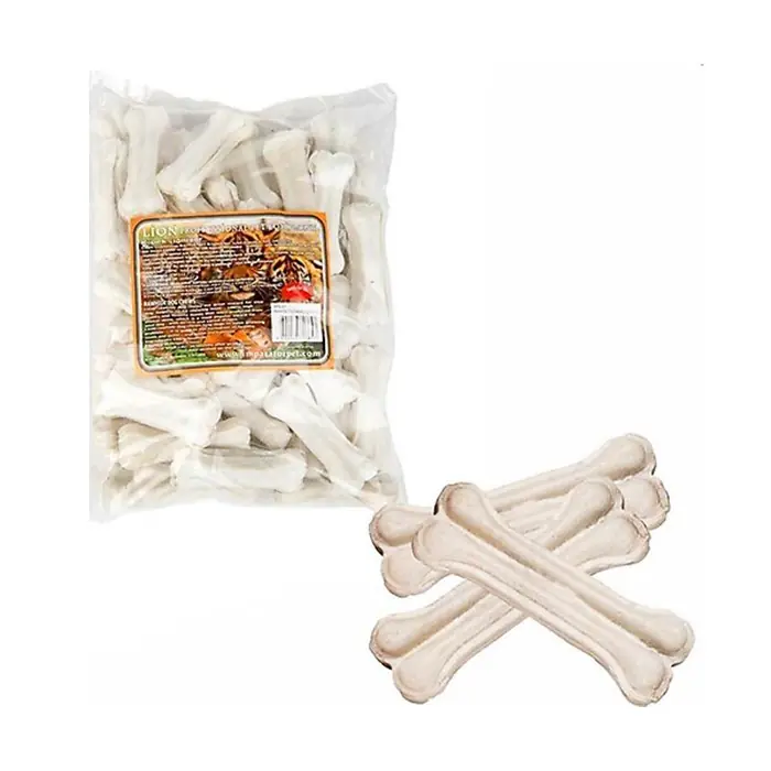 LİON PET BEYAZ PRES KÖPEK ÖDÜL KEMİĞİ 20-25GR 7,5CM 50 ADET