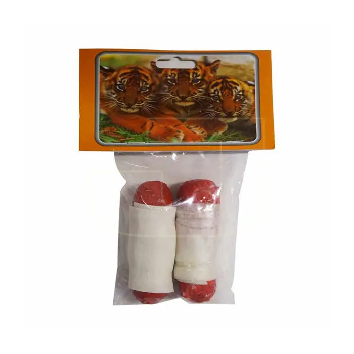 LİON PET RENKLİ DOLGU KÖPEK ÖDÜL KEMİĞİ 40GR 2 ADET