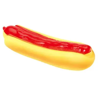 LİON PET SESLİ HOTDOG ŞEKİLLİ SESLİ KÖPEK OYUNCAĞI 13X3,7CM