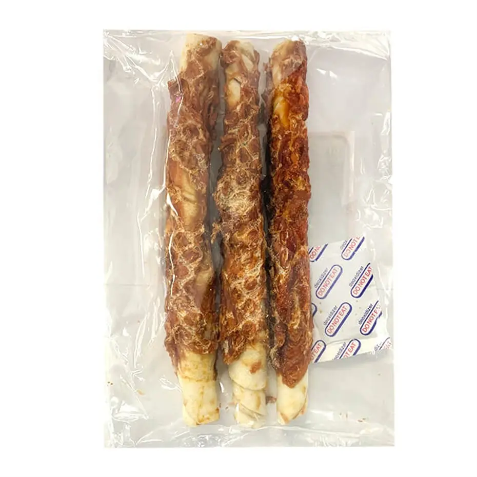 LİON PET TAVUK SARGILI KÖPEK ÖDÜL KEMİĞİ 80GR 22CM 3'LÜ