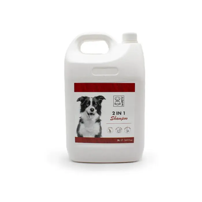 M-PETS 2IN1 KÖPEKLER İÇİN ŞAMPUAN/BAKIM KREMİ 5 LİTRE