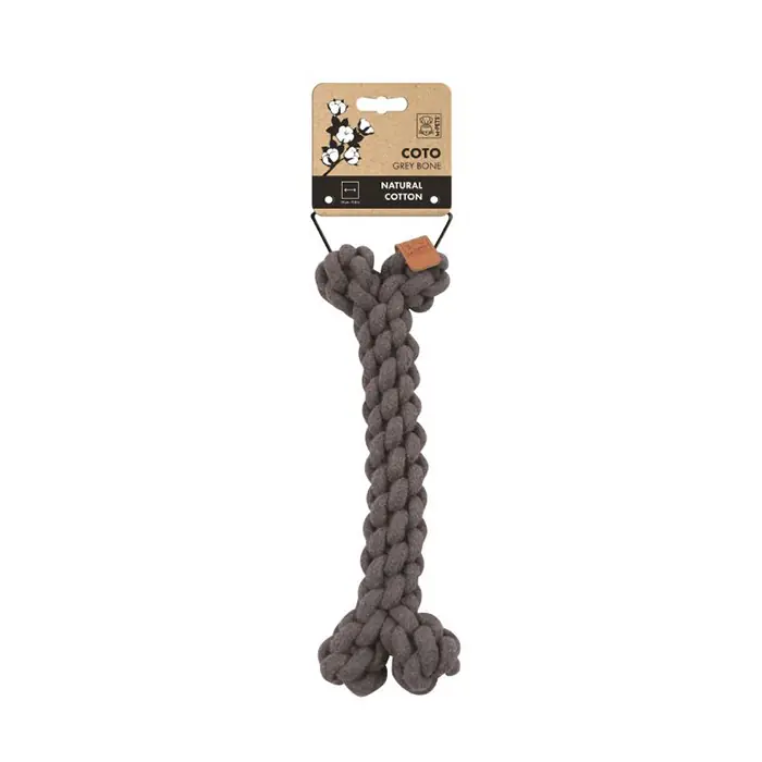 M-PETS COTO KEMİK ŞEKİLLİ ÖRGÜ KÖPEK OYUNCAĞI 30CM