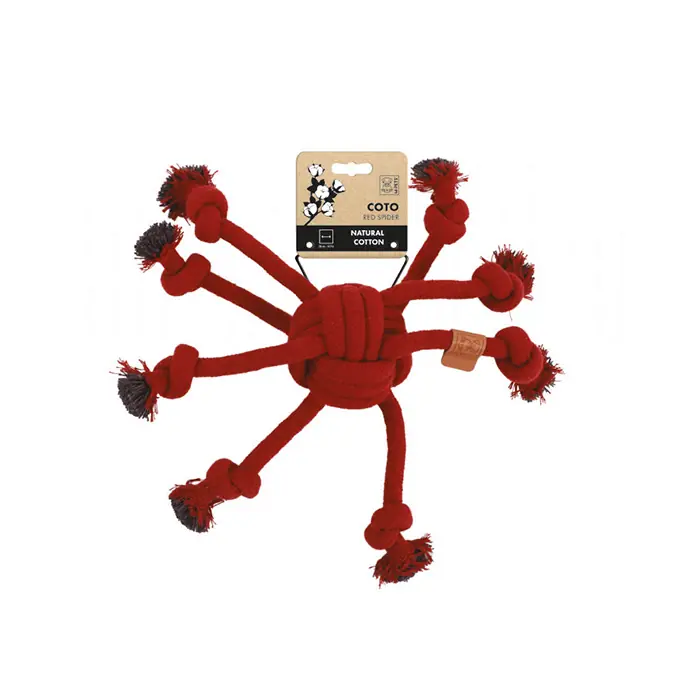 M-PETS COTO RED SPİDER ÖRGÜ KÖPEK OYUNCAĞI 38CM