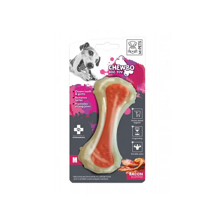 M-PETS CHEWBO CHOPPY DENTAL ET AROMALI KÖPEK OYUNCAĞI MEDİUM