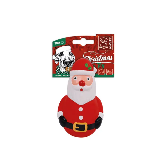 M-PETS CHRİSTMAS FATHER KÖPEK OYUNCAĞI