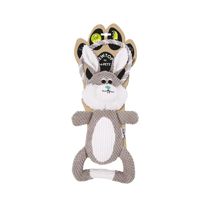 M-PETS ECO CHEWTOPIA TAVŞAN ŞEKİLLİ KÖPEK OYUNCAĞI