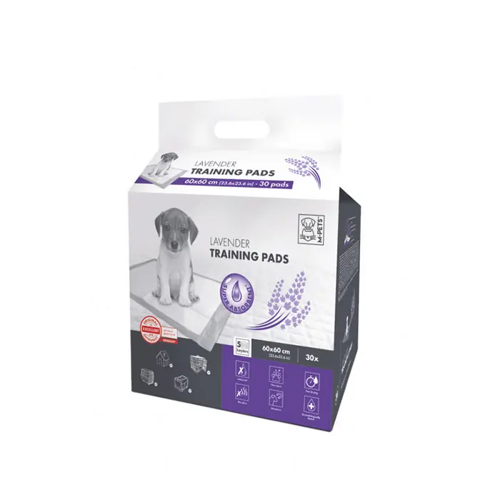M-PETS LAVANTALI KÖPEK ÇİŞ EĞİTİM PEDİ 60X60CM 30'LU
