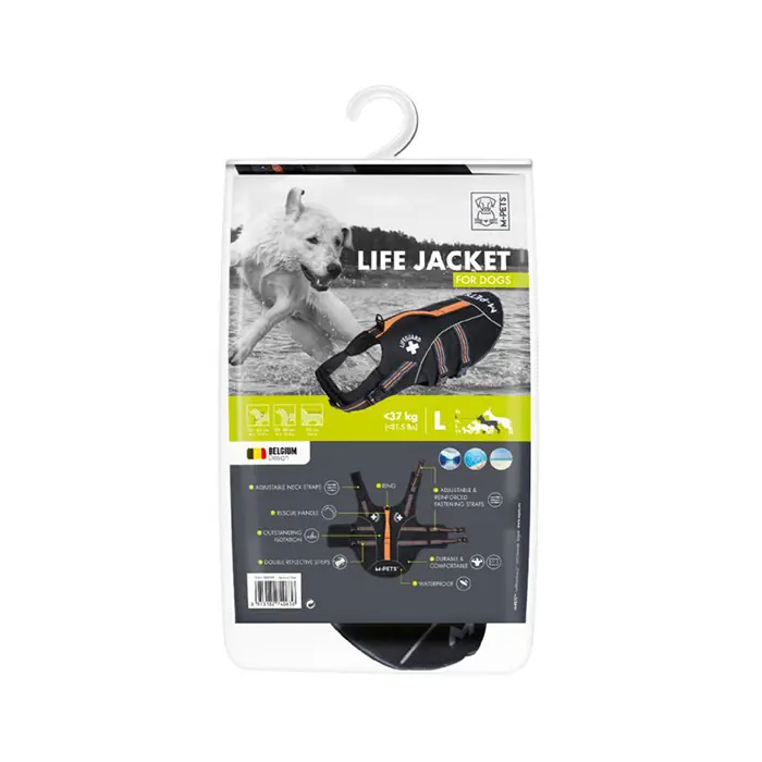 M-PETS LİFE JACKET PROFESYONEL KÖPEK CAN YELEĞİ LARGE