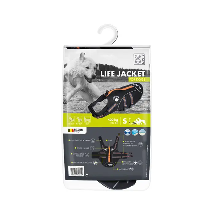 M-PETS LİFE JACKET PROFESYONEL KÖPEK CAN YELEĞİ SMALL