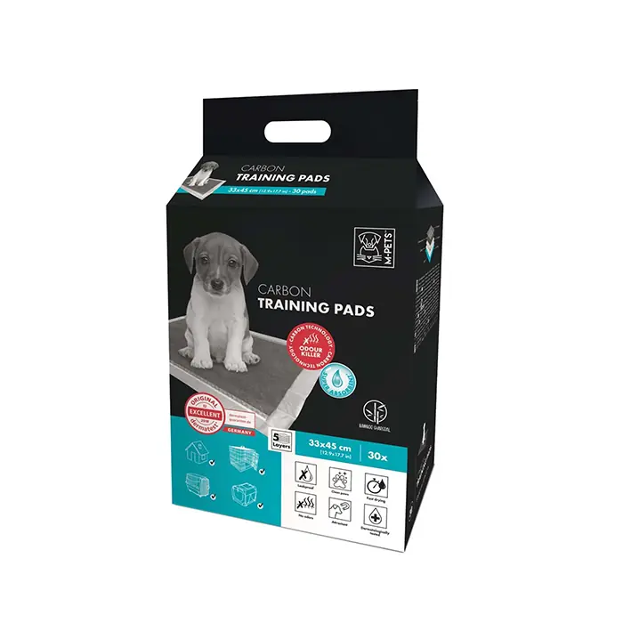 M-PETS CARBONLU KÖPEK ÇİŞ EĞİTİM PEDİ 33X45CM 30LU