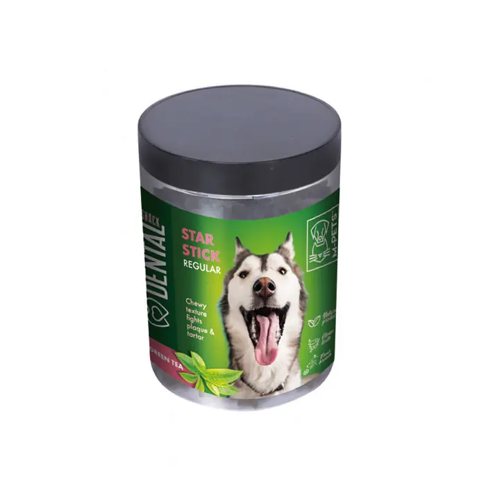 M-PETS DENTAL YEŞİL ÇAY ÖZLÜ REGULAR STİCK KÖPEK ÖDÜLÜ 340GR