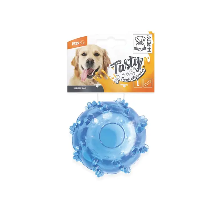 M-PETS JUPİTER ÖDÜL HAZNELİ KAUÇUK TOP KÖPEK OYUNCAĞI LARGE