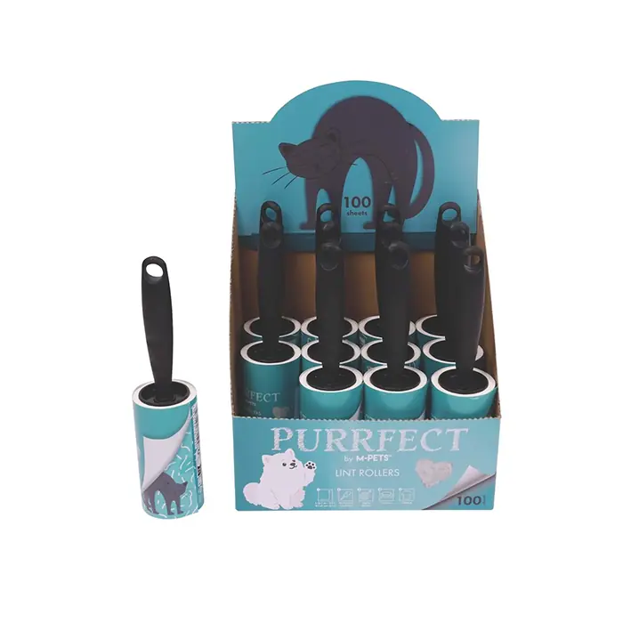 M-PETS PURRFECT TÜY TOPLAMA RULOSU 100 YAPRAK GREEN DİSPLAY