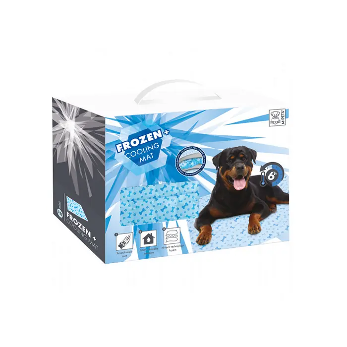 M-PETS SERİNLETİCİ KÖPEK YATAĞI MAVİ LARGE-XLARGE 60X90CM