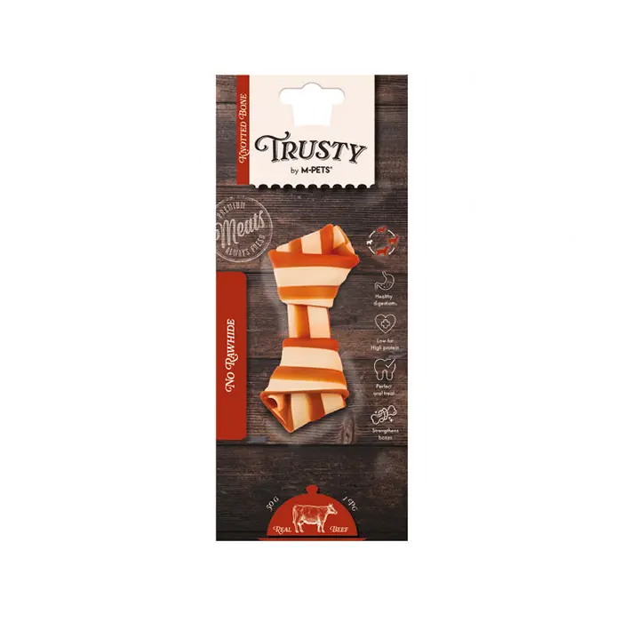 M-PETS TRUSTY SIĞIR ETLİ VE TATLI PATATESLİ KÖPEK ÖDÜLÜ 50GR/11,5CM