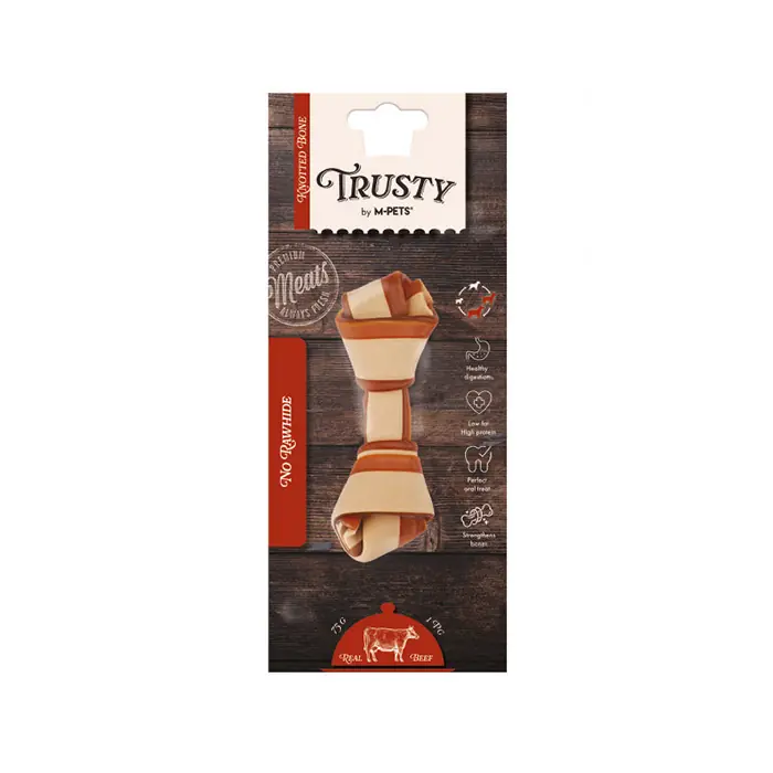 M-PETS TRUSTY SIĞIR ETLİ VE TATLI PATATESLİ KÖPEK ÖDÜLÜ 50GR/12,7CM