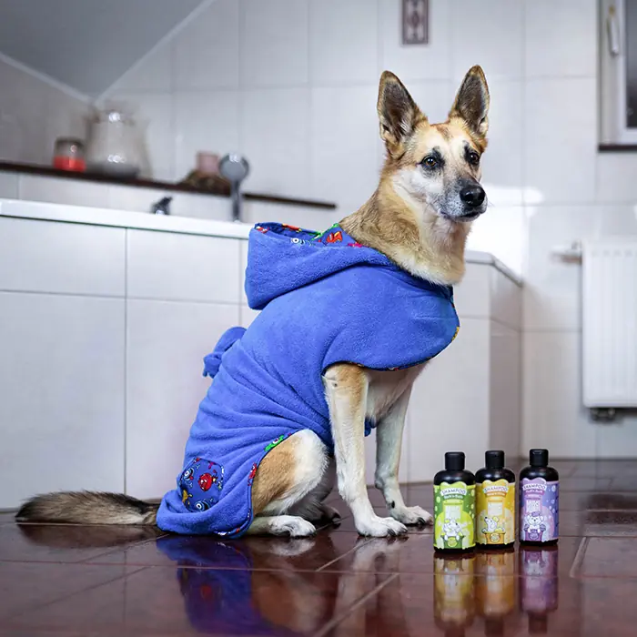 MAX & MOLLY LİTTLE MONSTER KÖPEK BORNOZU SMALL
