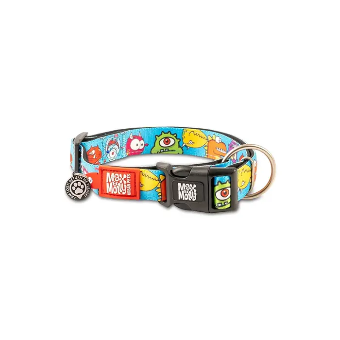 MAX & MOLLY SMART ID LİTTLE MONSTERS KÖPEK BOYUN TASMASI XSMALL