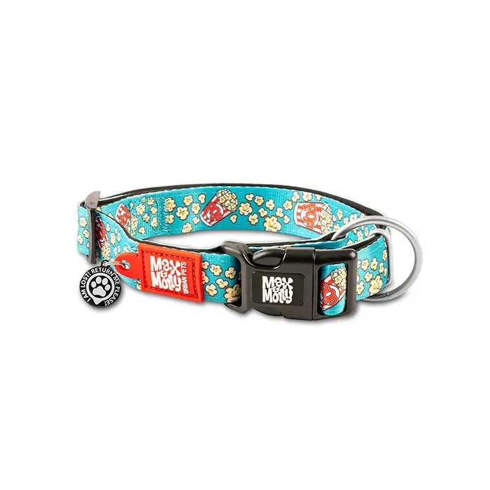 MAX & MOLLY SMART ID POPCORN KÖPEK BOYUN TASMASI LARGE