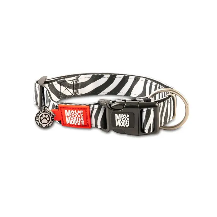 MAX & MOLLY SMART ID ZEBRA KÖPEK BOYUN TASMASI XSMALL