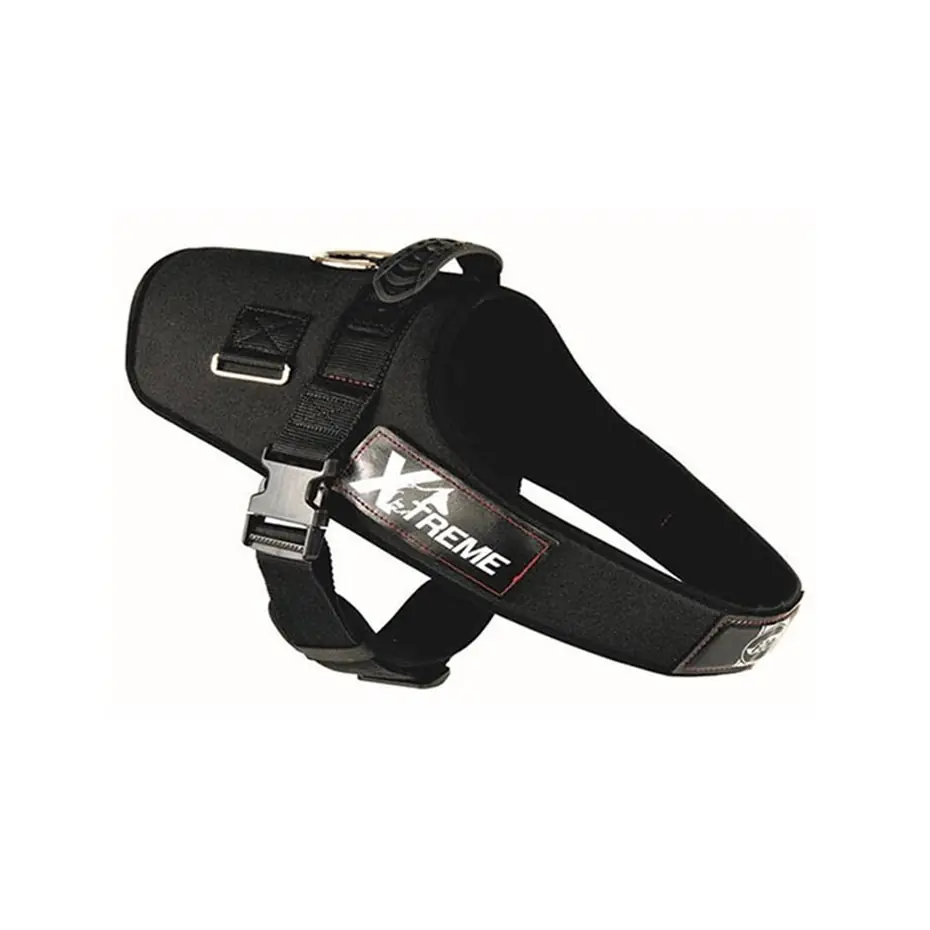 MPS X-TREME PRO REFLEKTÖRLÜ KÖPEK GÖĞÜS TASMASI SİYAH LARGE 70/65-90 CM