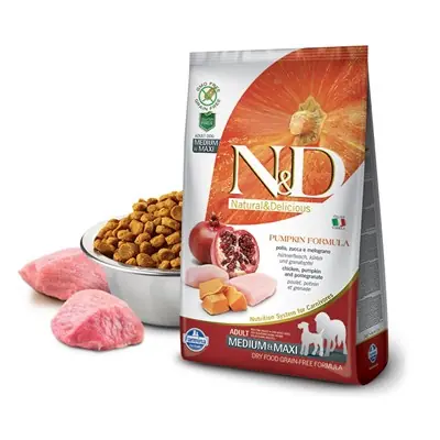 N&D BALKABAKLI TAVUK-NAR ADULT MEDİUM MAXİ 12 KG