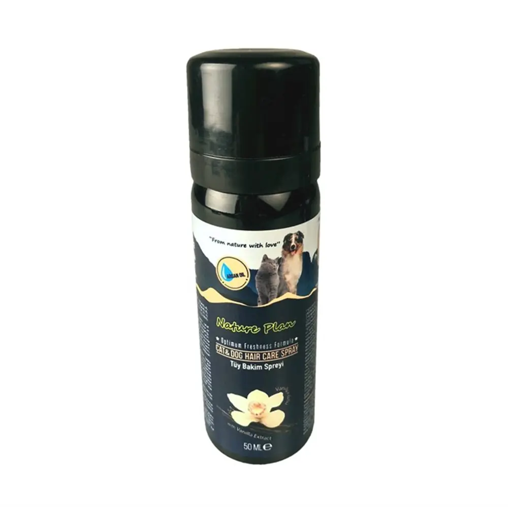 NATURE PLAN VANİLYA KEDİ KÖPEK TÜY BAKIM SPREYİ 50 ML