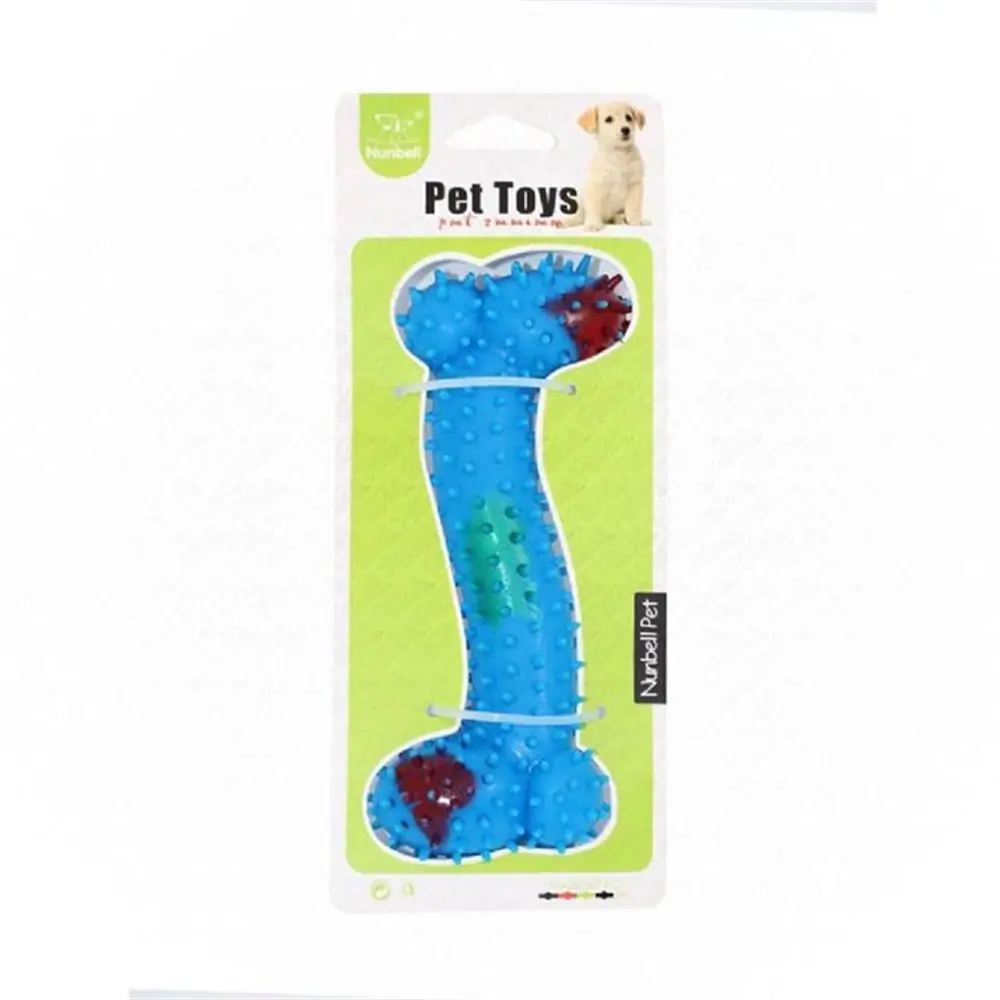 NUNBELL PLASTİK DİKENLİ KÖPEK ISIRMA OYUNCAĞI 10 CM