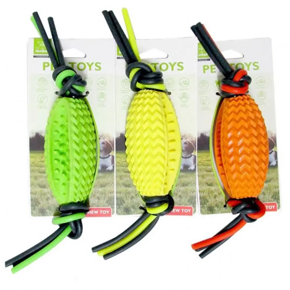 NUNBELL PLASTİK KÖPÜKLÜ OVAL TOP KÖPEK OYUNCAĞI