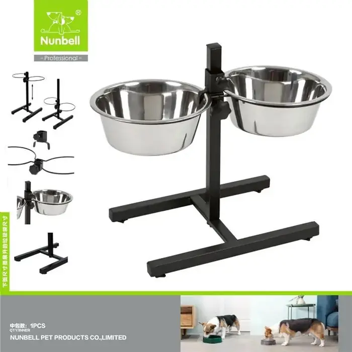 NUNBELL İKİLİ ÇELİK MAMA KABI 22 CM