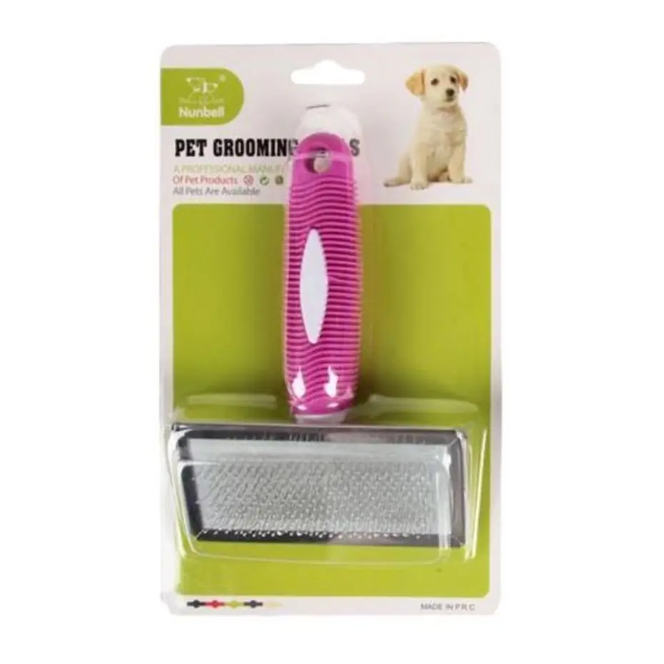 NUNBELL İNCE TELLİ YAVRU KÖPEK TARAĞI LARGE