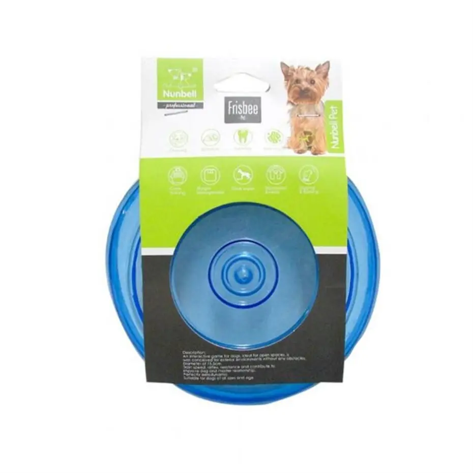 NUNBELL ŞEFFAF FRİZBİ KÖPEK OYUNCAĞI
