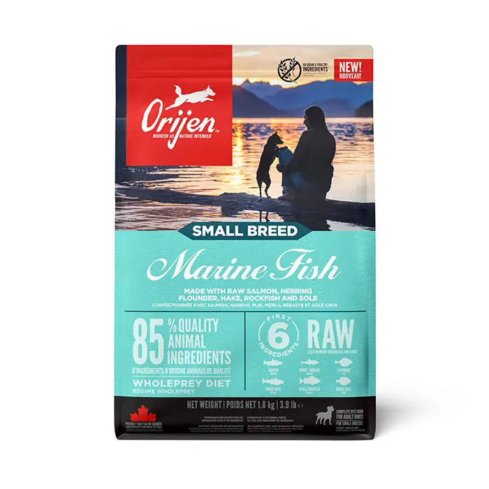 ORİJEN SMALL BREED MARİNE BALIKLI KÜÇÜK IRK YETİŞKİN KÖPEK MAMASI 1,8KG