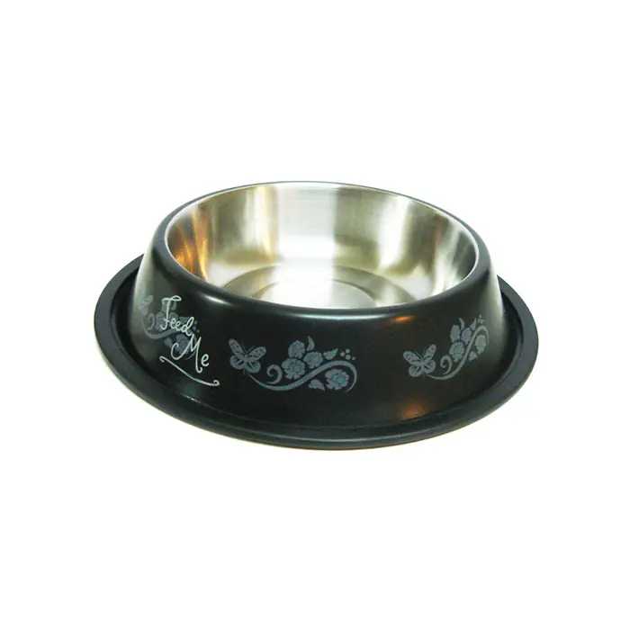 ORİPET ASRPP RENKLİ FİGÜRLÜ ÇELİK KÖPEK MAMA KABI 96 OZ