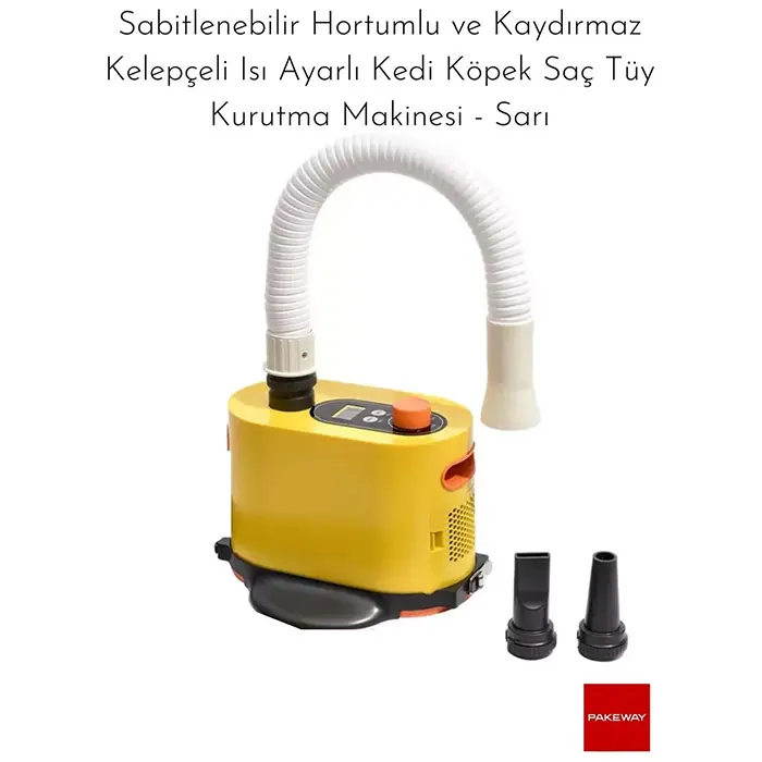 PAKEWAY SPEEDY DRYER TÜY KURUTMA MAKİNESİ NO:1 SARI