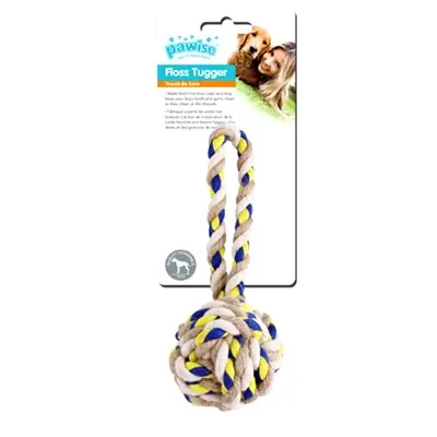 PAWİSE FLOSS TUGGER İP TOP KÖPEK OYUNCAĞI