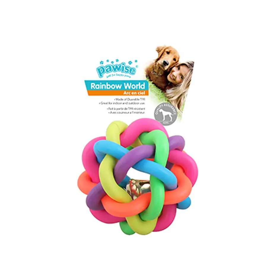 PAWİSE GÖKKUŞAĞI KÖPEK OYUN TOPU SMALL
