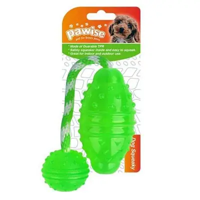 PAWİSE PLAY CHEW İPLİ AMERİKAN TOPU KÖPEK OYUNCAĞI
