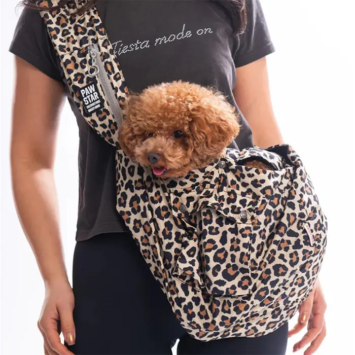 PAWSTAR CROSSBODY MBEYA GOLD KÖPEK TAŞIMA ÇANTASI