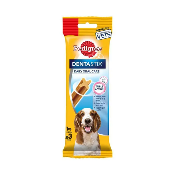 PEDİGREE DENTASTİX MEDİUM KÖPEK ÖDÜL MAMASI 77 GR (3 STİCKS)