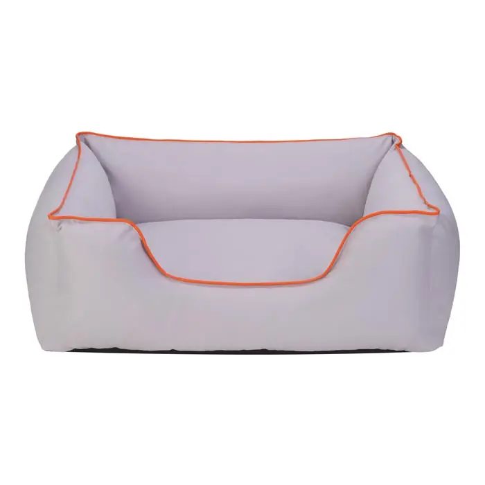 PET COMFORT ALPHA SU GEÇİRMEZ KÖPEK YATAĞI AÇIK GRİ MEDİUM 80X65CM
