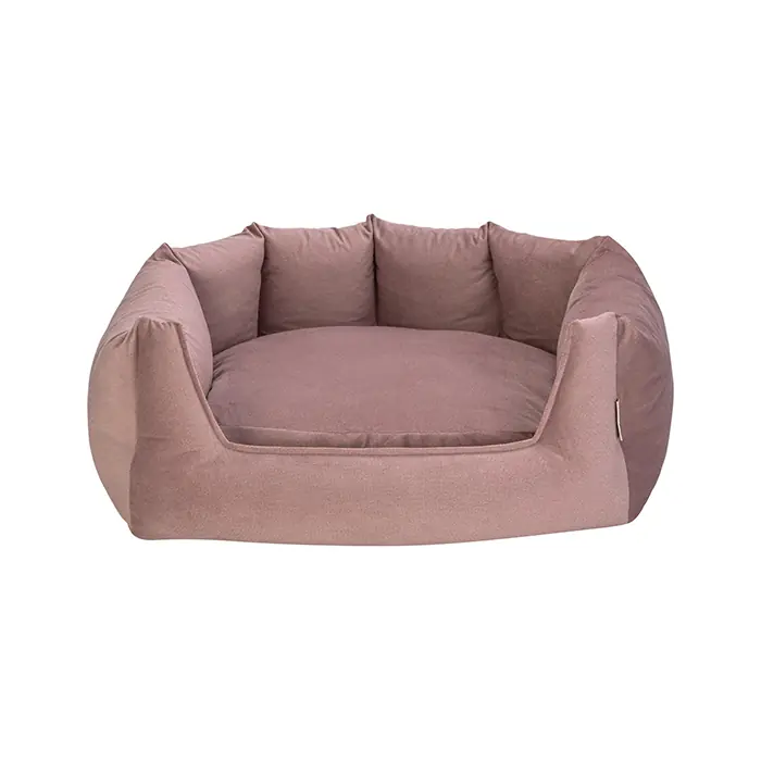 PET COMFORT BARCELONA KEDİ VE KÖPEK YATAĞI PUDRA PEMBE 75X65CM