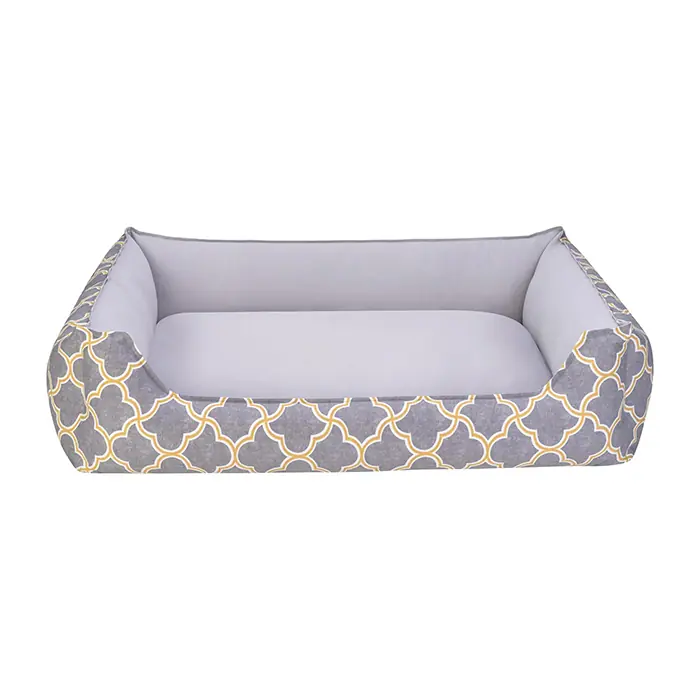 PET COMFORT DELTA KÖPEK YATAĞI L.GRİ/GRİ LARGE 105X80CM