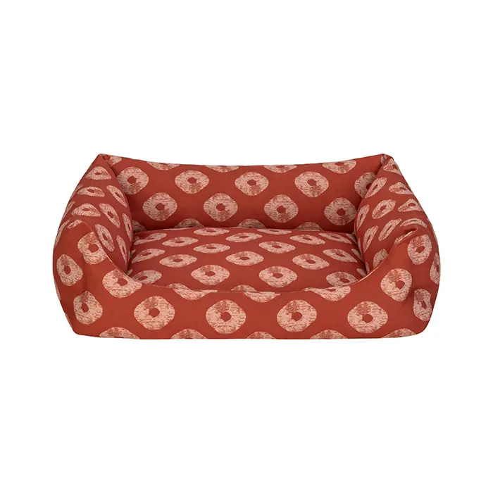 PET COMFORT UNİFORM KİSS TARÇIN-BEJ KÖPEK YATAĞI MEDİUM 70X60CM