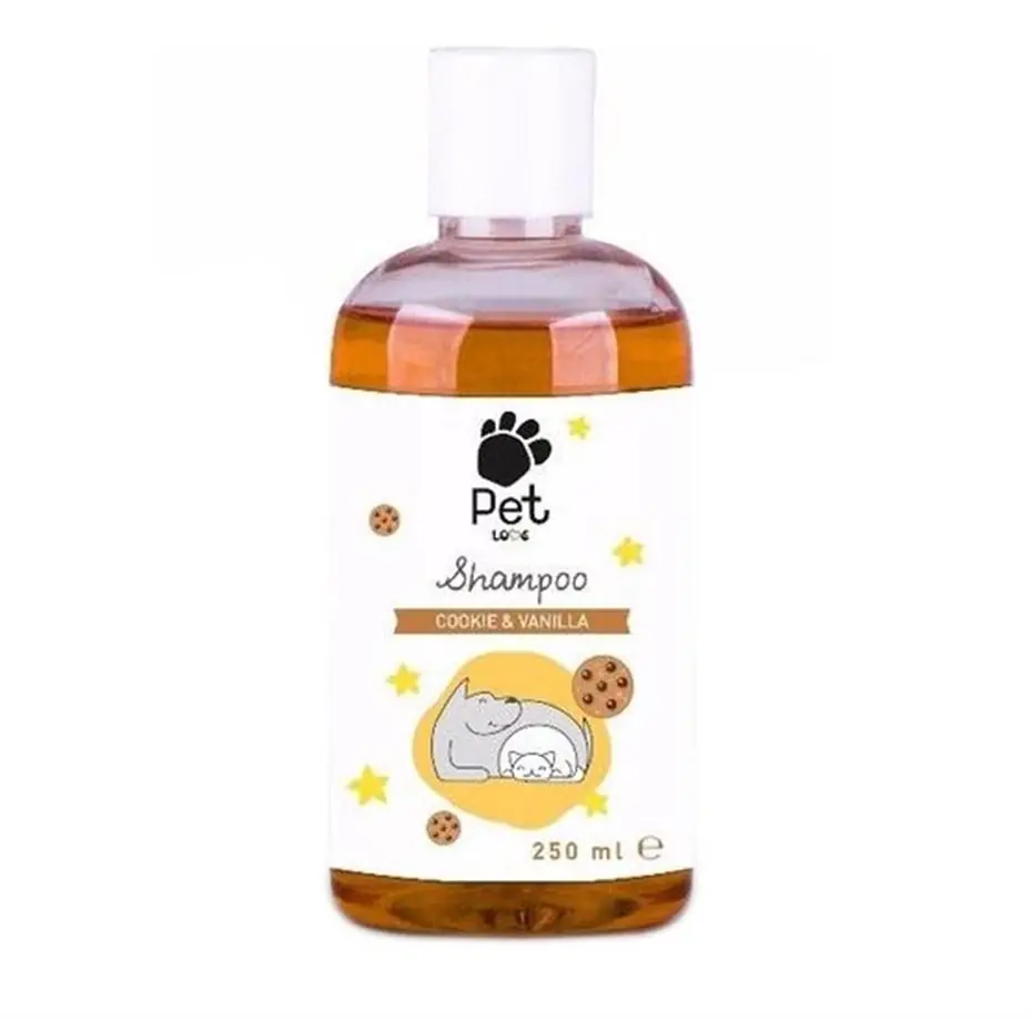 PET LOVE VANİLYA KURABİYE ÖZLÜ KEDİ KÖPEK ŞAMPUANI 250 ML
