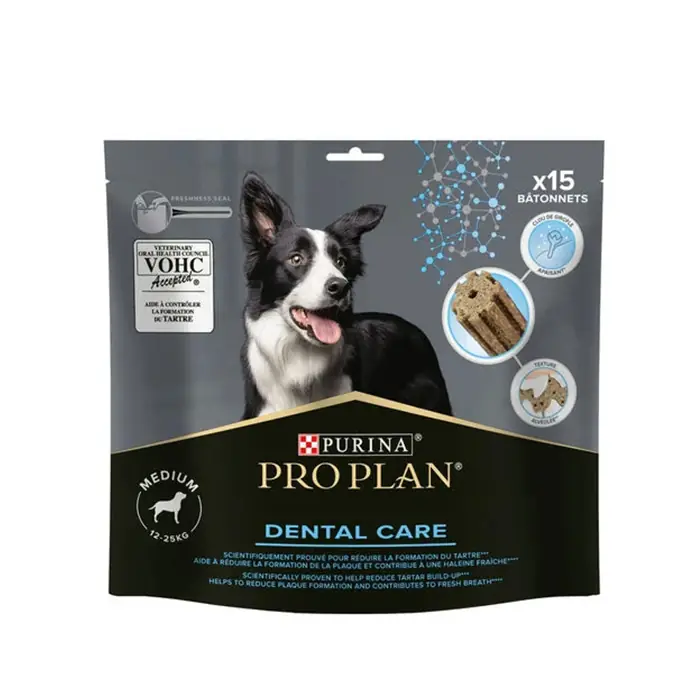 PROPLAN DENTAL CARE ORTA IRK YETİŞKİN KÖPEK ÖDÜL MAMASI 345GR